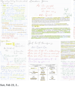 notes